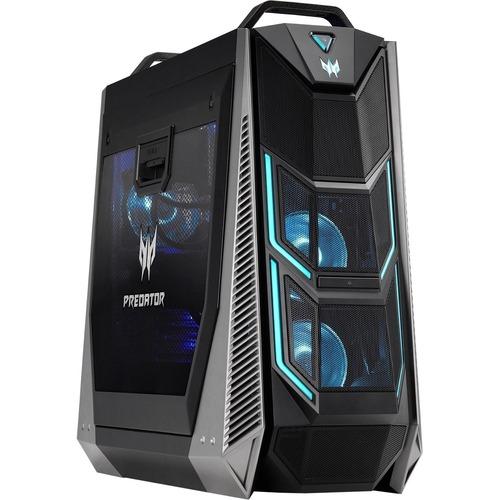 Acer Predator PO9-900 PO9-900-I9KHCFF1080Ti2 Desktop Computer - Intel Core i9 i9-7980XE Octadeca-core (18 Core) 2.60 GHz - 128 GB RAM DDR4 SDRAM - 2 TB HDD - 512 GB SSD - Windows 10 Home - NVIDIA GeForce GTX1080 Ti 11 GB - DVD-Writer - IEEE 802.11ac - PuriLite