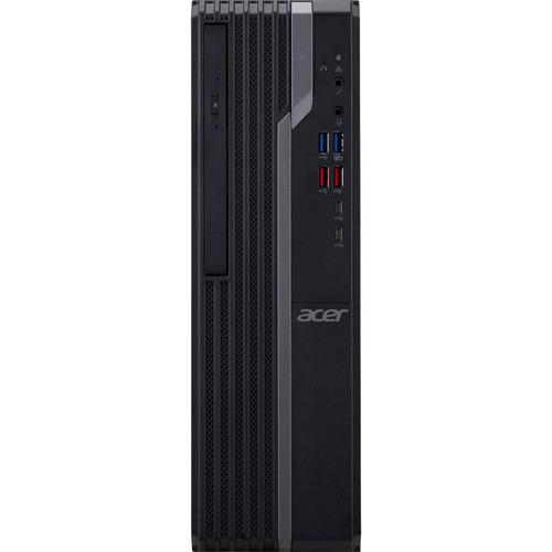 Acer Veriton X4660G VX4660G-I3810H2 Desktop Computer - Intel Core i3 8th Gen i3-8100 Quad-core (4 Core) 3.60 GHz - 8 GB RAM DDR4 SDRAM - 1 TB HDD - Black - Windows 10 Pro 64-bit - Intel UHD Graphics 630 - PuriLite