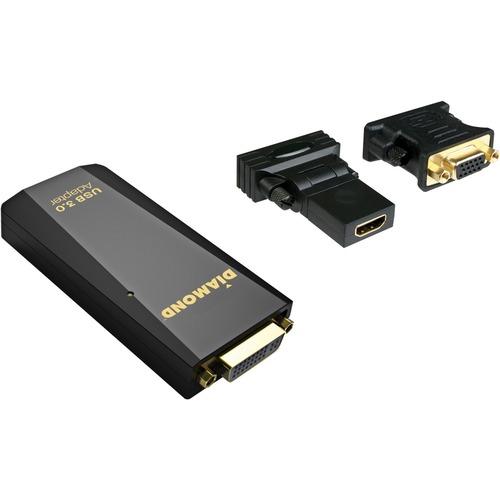 Diamond Multimedia DIAMOND UGA3500OS USB 3.0 Display Adapter - DVI - PuriLite