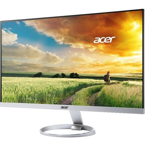 Acer H277HK 27" 4K UHD LED LCD Monitor - 16:9 - Silver, White - 27" (685.80 mm) Class - In-plane Switching (IPS) Technology - 3840 x 2160 - 1.07 Billion Colors - 350 cd/m‚² - 4 ms GTG - 60 Hz Refresh Rate - HDMI - DisplayPort - PuriLite