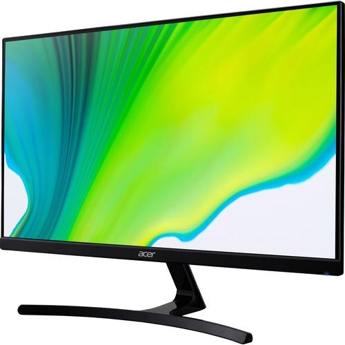Acer K243Y 23.8" Full HD LED LCD Monitor - 16:9 - Black - In-plane Switching (IPS) Technology - 1920 x 1080 - 16.7 Million Colors - FreeSync - 250 cd/m‚² - 1 ms VRB - 75 Hz Refresh Rate - HDMI - VGA - PuriLite
