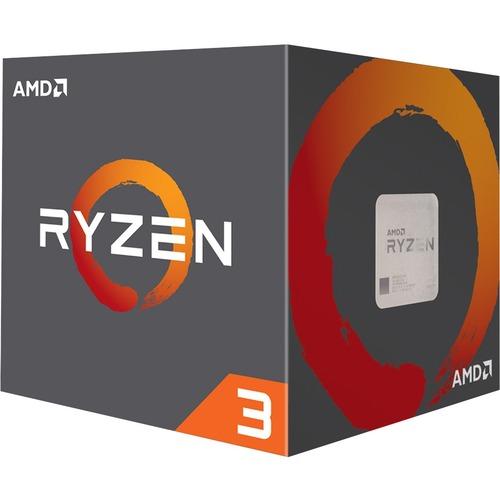 Advanced Micro Devi AMD Ryzen 3 1300X Quad-core (4 Core) 3.50 GHz Processor - Retail Pack - 8 MB L3 Cache - 2 MB L2 Cache - 64-bit Processing - 3.70 GHz Overclocking Speed - 14 nm - Socket AM4 - 65 W - PuriLite